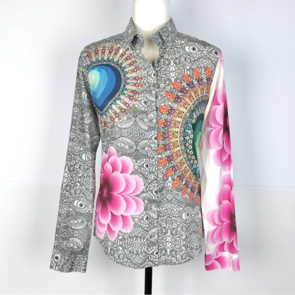 Desigual multicolour button-down shirt